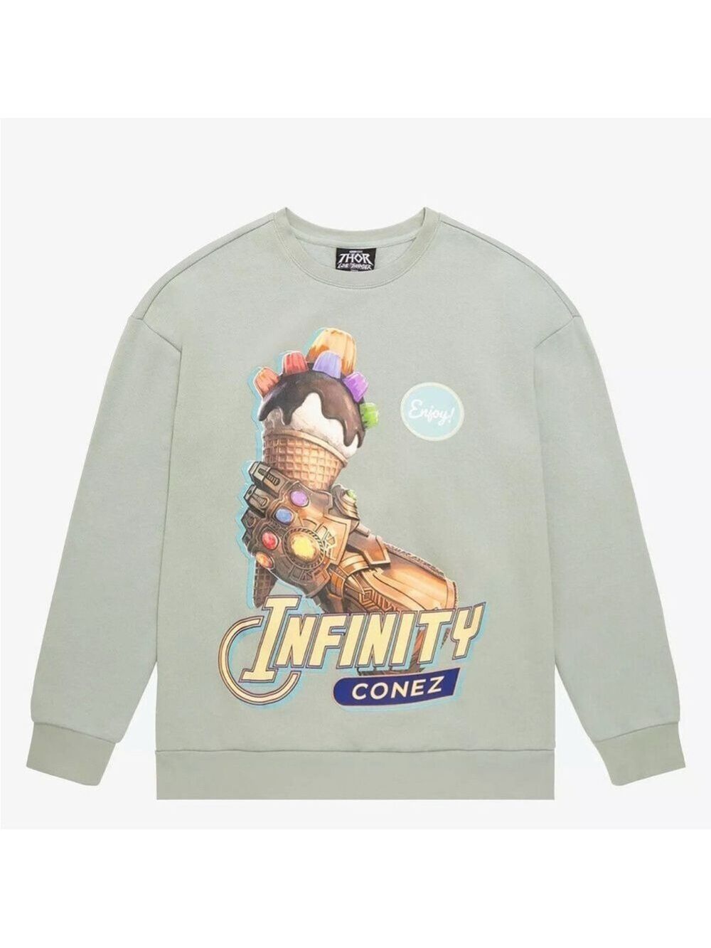 Marvel Thor Love and Thunder Infinity Conez Our Universe Sweatshirt- Size Medium